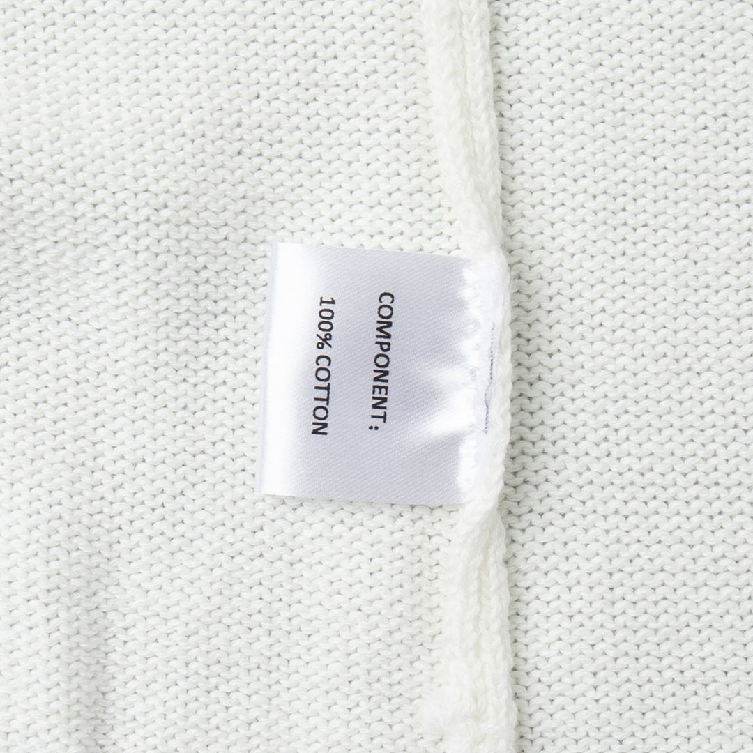 Damen Grobstrick-Kapuzenpullover aus reiner Baumwolle mit Kordelzug Drune