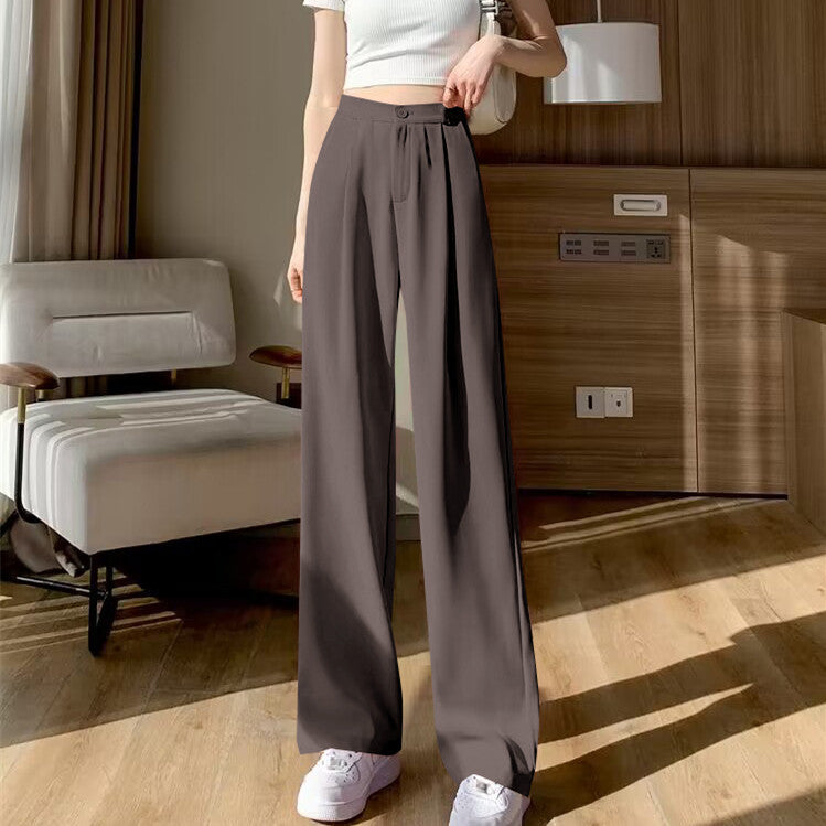 Damen Weit geschnittene Stoffhose Drune