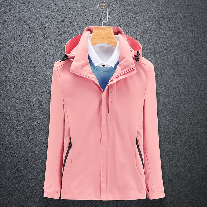 Herren Funktionale Wind- und Wetterjacke Drune