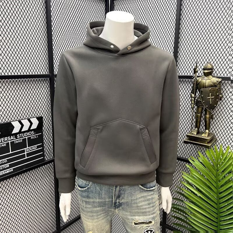 Herren Sportlicher Kapuzenpullover mit praktischen Taschen Drune