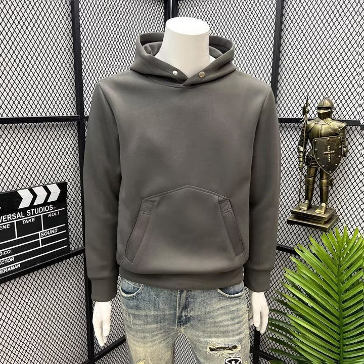 Herren Sportlicher Kapuzenpullover mit praktischen Taschen Drune