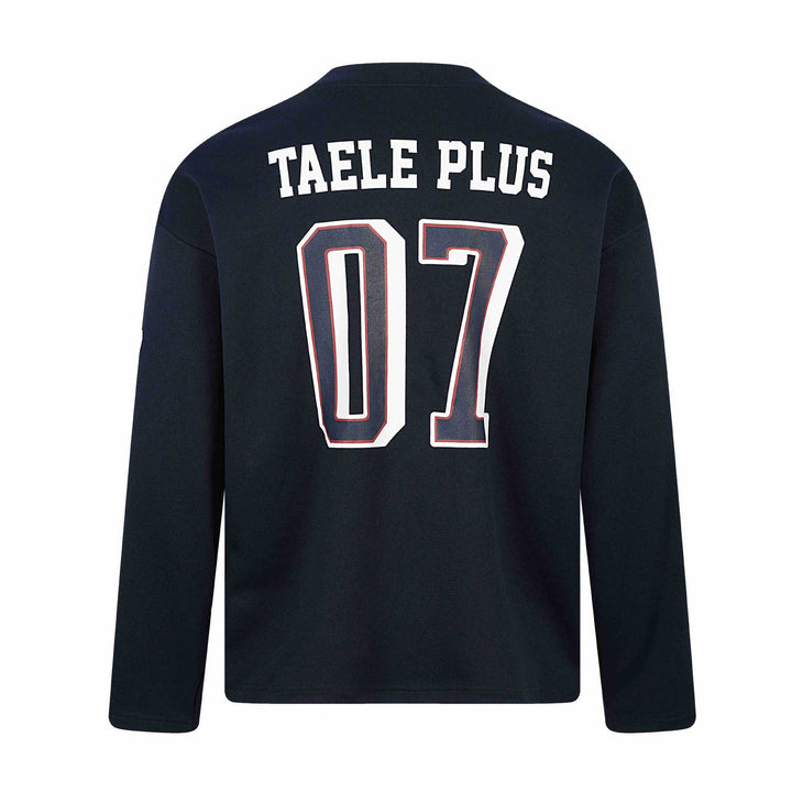 Unisex Sportliches Oversize‑Hockey‑Trikot mit Mesh‑Struktur, Nummernprint und V‑Notch‑Kragen Drune