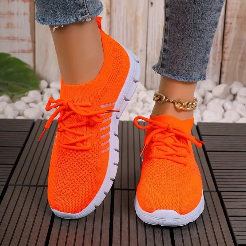 Damen Leichte Strick‑Sock‑Sneaker mit elastischem Schaft und flexibler Profilsohle Drune