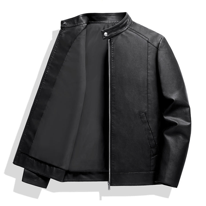 Herren Klassische Bikerjacke Drune
