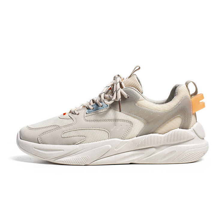 Herren Voluminöser Low-Top Sneaker mit sculpted Komfortsohle und Mesh‑Velours‑Overlays Drune