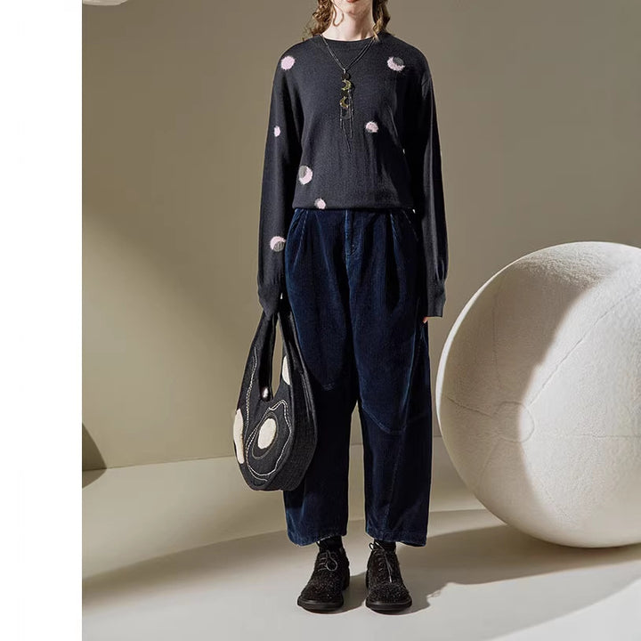 Damen Bequeme und stilvolle Cord-Haremshose Drune