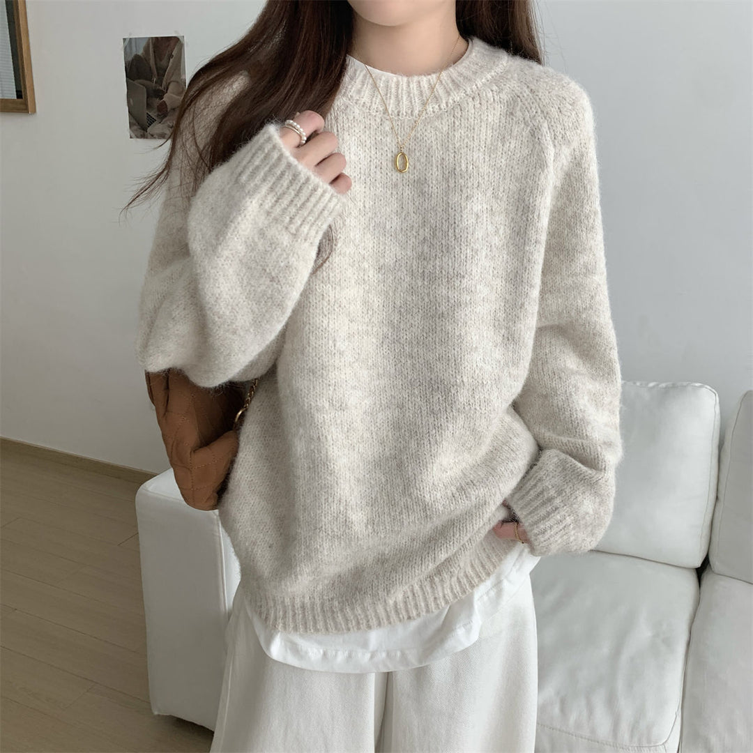 Damen Kuscheliger Oversized-Pullover Drune