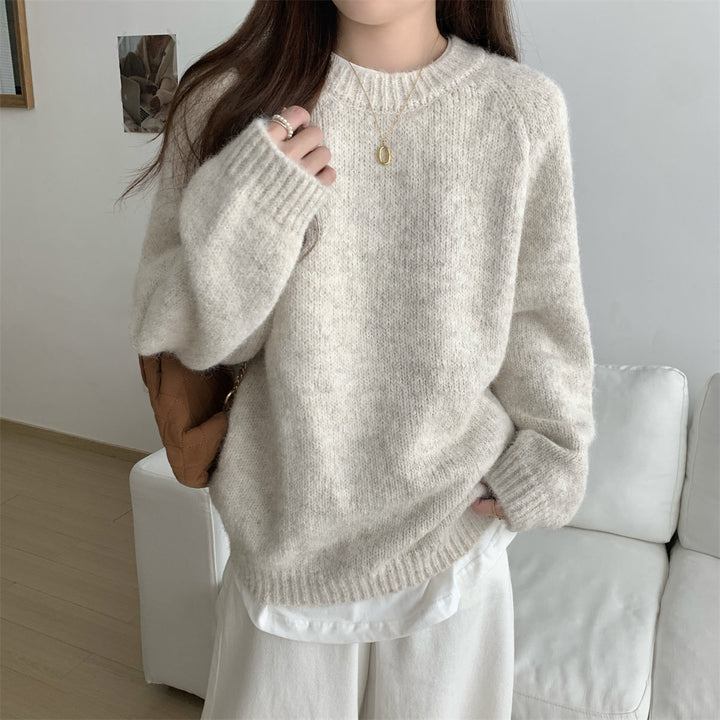 Damen Kuscheliger Oversized-Pullover Drune