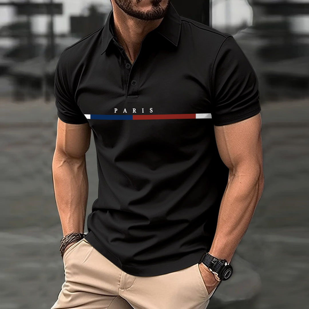 Herren Freizeit Polo Shirt Drune