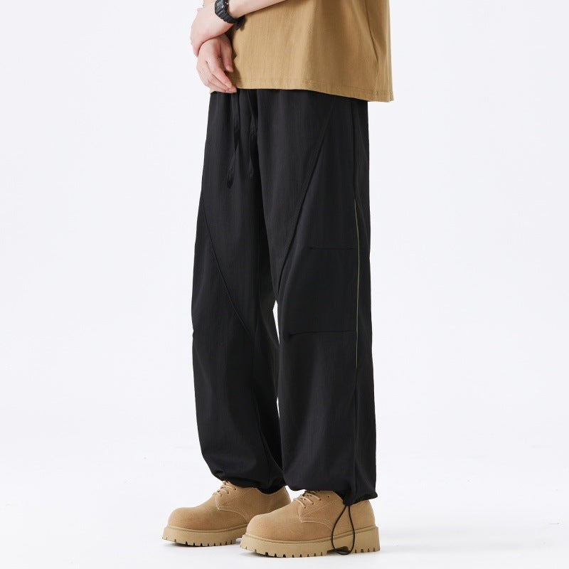 Damen Bequeme Cargohose mit elastischem Bund Drune