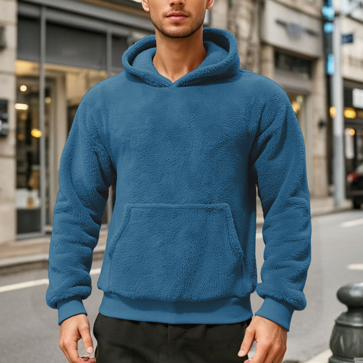 Herren bequemer Oversized Kapuzenpullover Drune