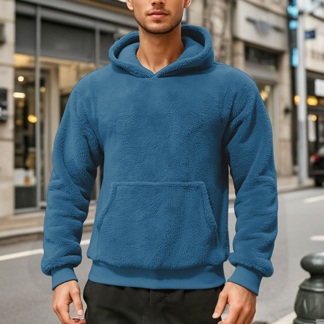Herren bequemer Oversized Kapuzenpullover Drune