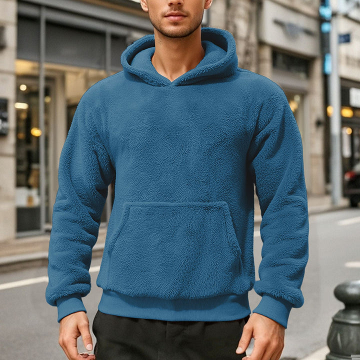 Herren bequemer Oversized Kapuzenpullover Drune