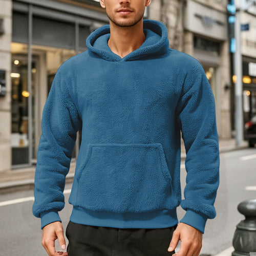 Herren bequemer Oversized Kapuzenpullover Drune