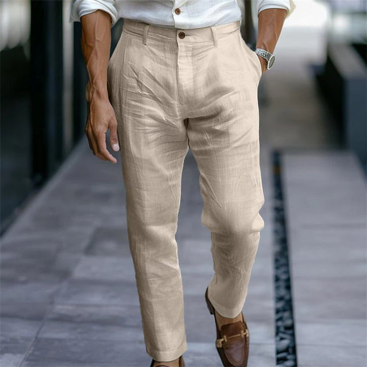 Herren Elegante Anzughose mit passgenauem Schnitt und hochwertigem Stoff Drune