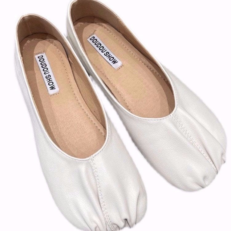 Damen bequeme Ballerinas mit flexibler Sohle und atmungsaktivem Obermaterial Drune