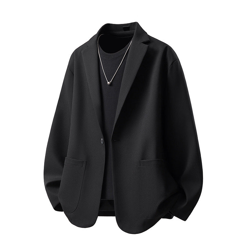 Herren Oversize-Sakko-Jacke mit legerer Overshirt-Silhouette Drune