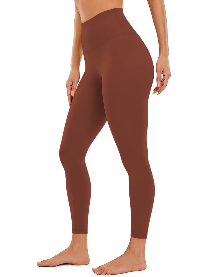 Damen Hohe Taillen Yoga-Leggings mit Bauchkontrolle und hohem Stretch Drune