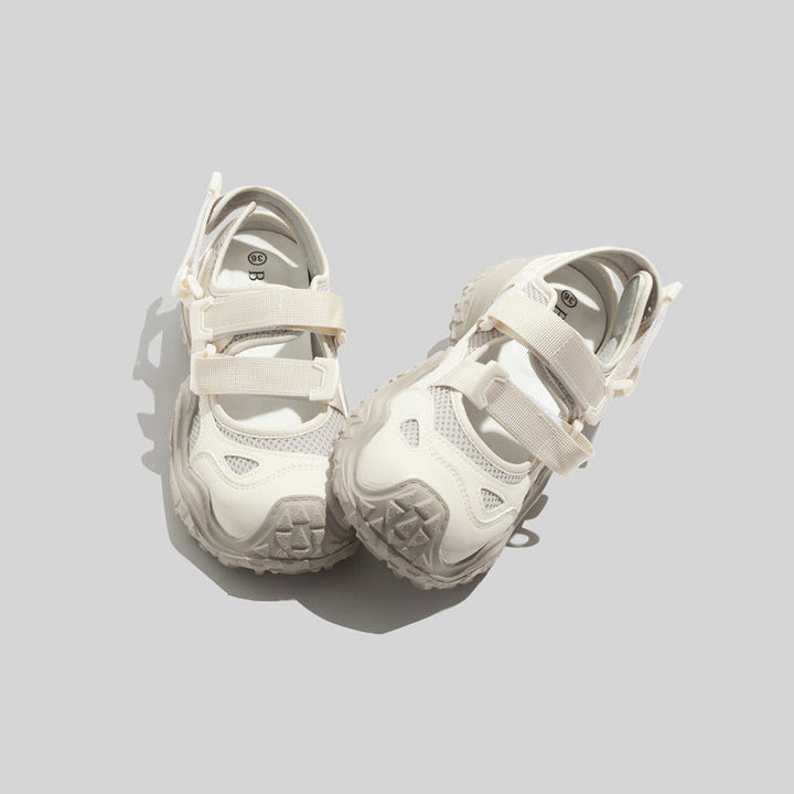 Damen Sportliche Sandalen mit praktischem Klettverschluss und ergonomischer Sohle Drune