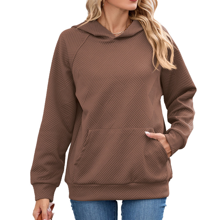 Damen Kapuzenpullover mit strukturiertem Design Drune