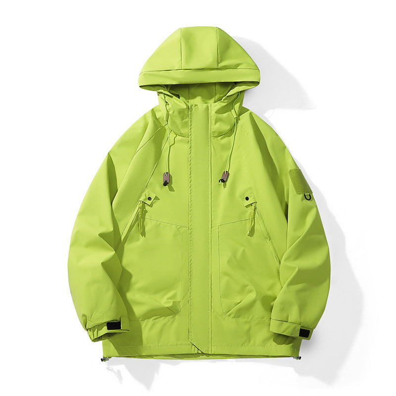 Damen Technische Outdoor-Jacke mit Verstellbarem Kapuzensystem und Multifunktionalen Taschen Drune