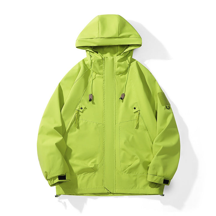 Damen Technische Outdoor-Jacke mit Verstellbarem Kapuzensystem und Multifunktionalen Taschen Drune