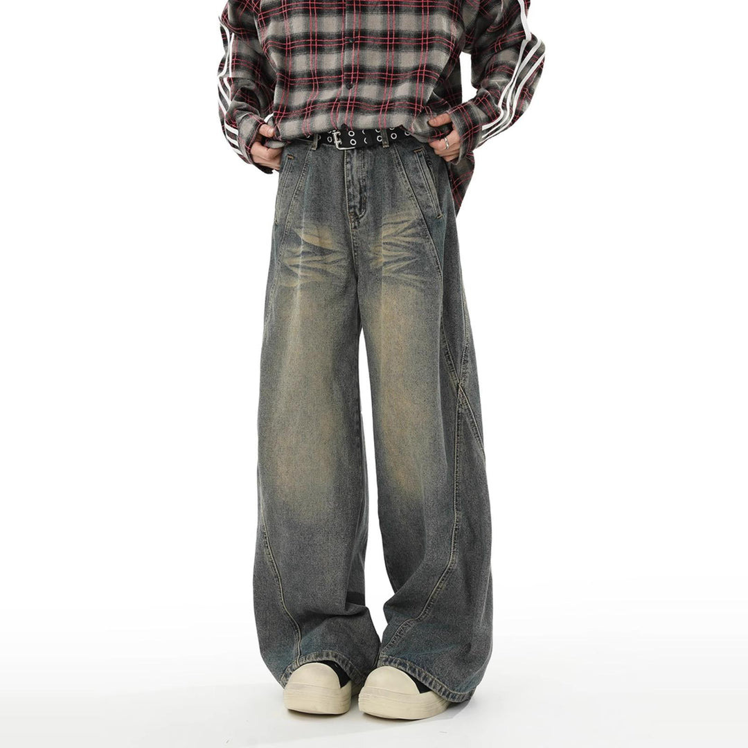 Damen Weitgeschnittene Jeans Drune