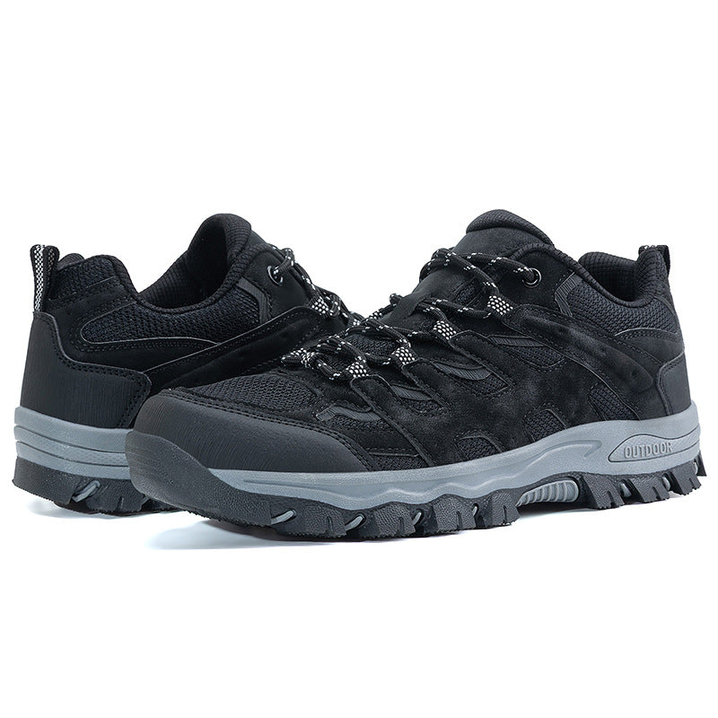 Herren ergonomische, rutschfeste Trekking-Halbschuhe mit atmungsaktivem Mesh Drune