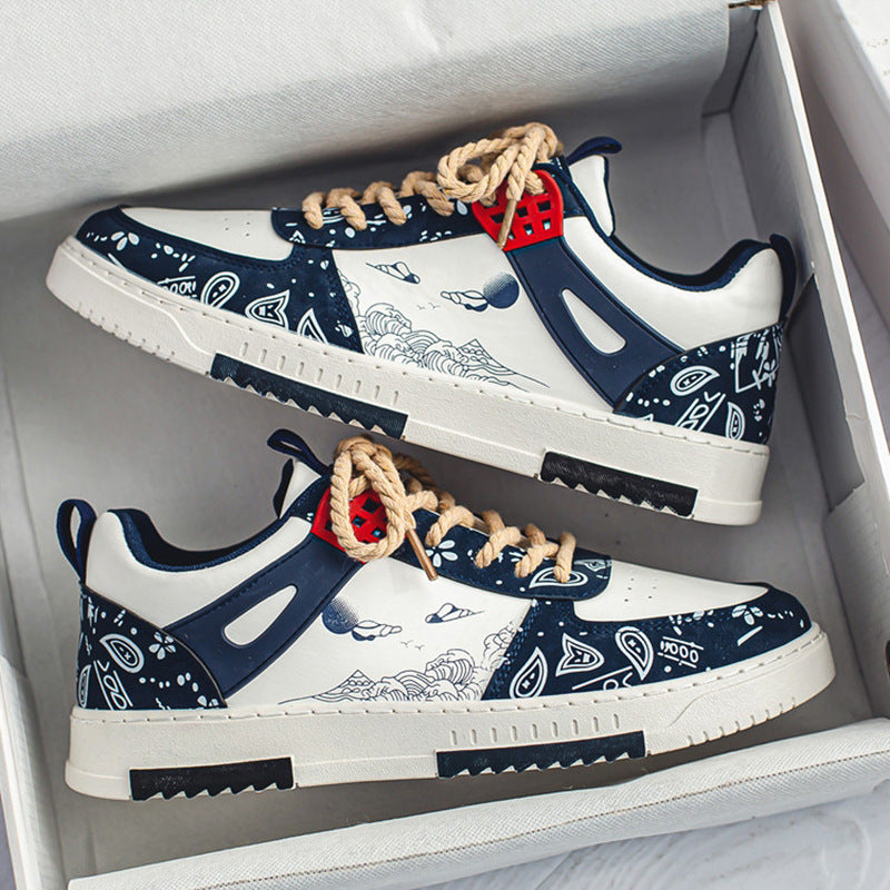 Herren Sportliche Sneaker mit einzigartigem Grafikschema Drune