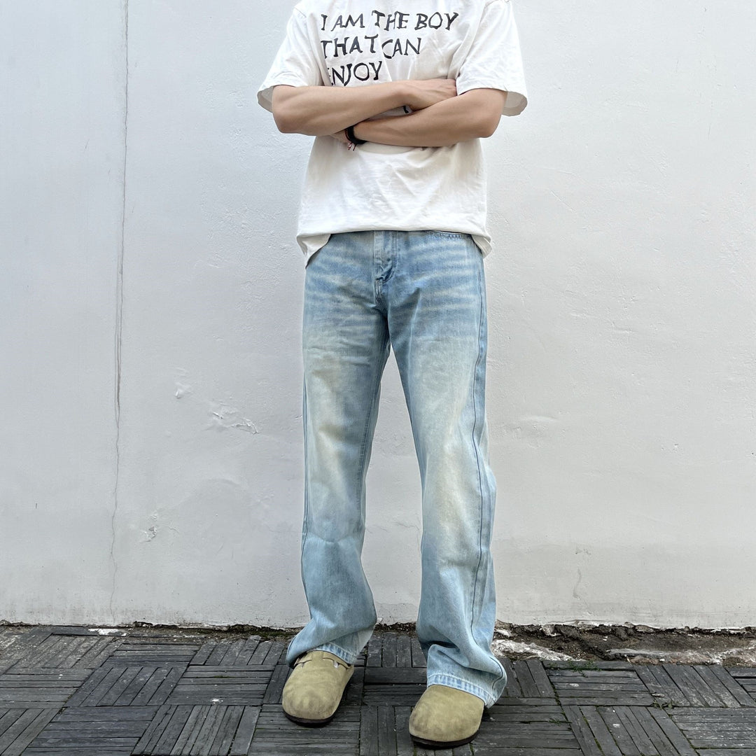 Damen Weitgeschnittene Jeanshose Drune