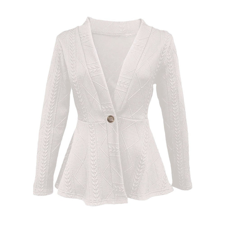 Damen elegante Blazerjacke mit strukturiertem Design und taillierter Silhouette Drune