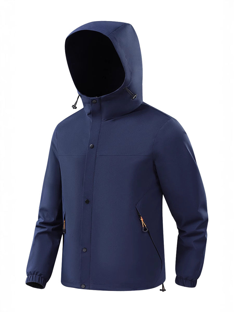 Herren Atmungsaktive Outdoor-Jacke Drune