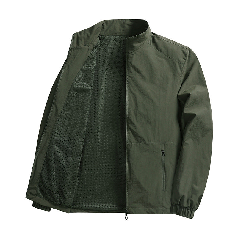 Herren Leichte Funktionsjacke mit Innenfutter Drune