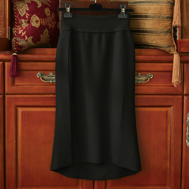 Damen Eleganter und figurbetonter Midi-Rock Drune