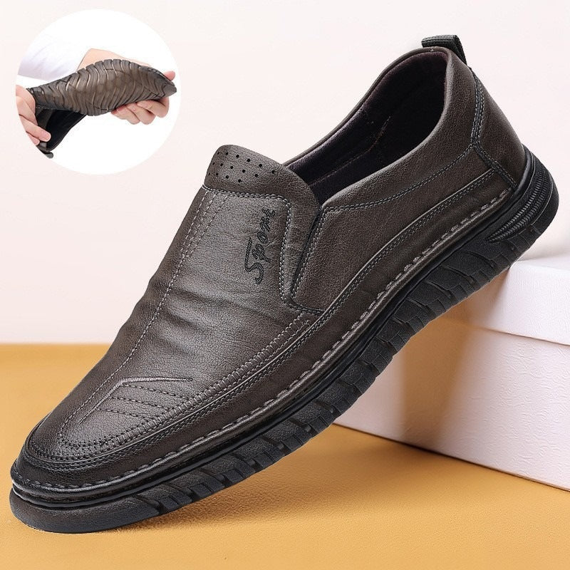 Herren Elegante und Bequeme Leder Mokassins Drune