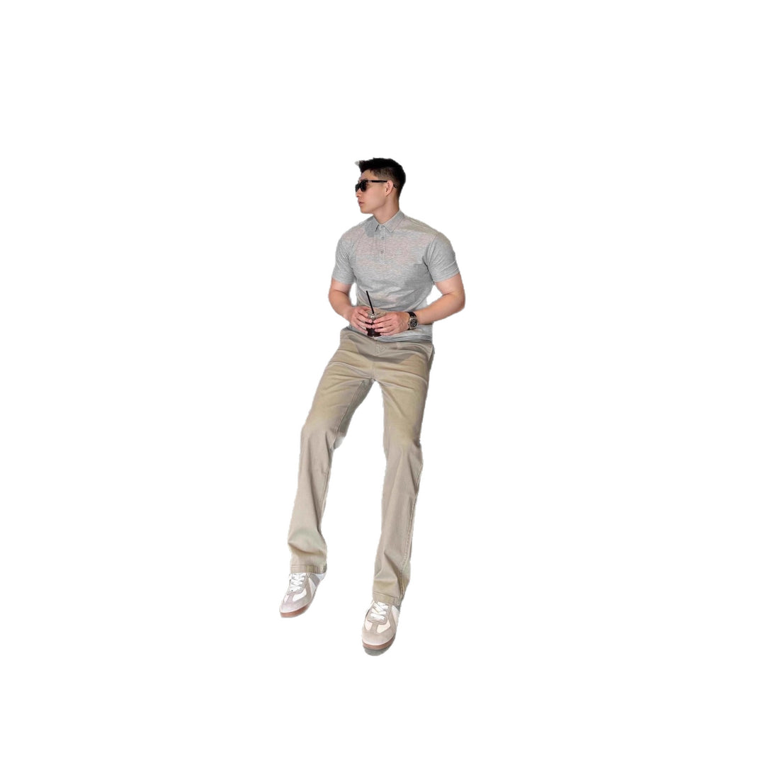 Herren Lässige Chino-Hose Drune