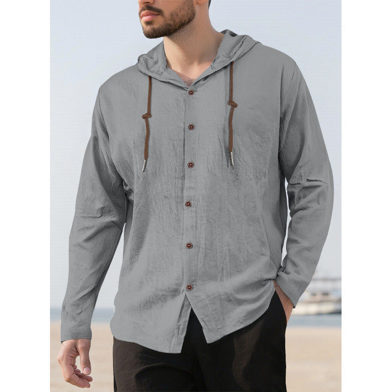 Herren Leichte Kapuzenshirt Drune