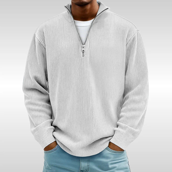 Herren Modischer Zip-Pullover
