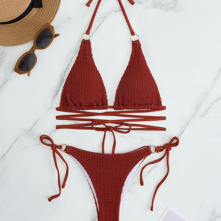 Damen Bikiniset mit verspieltem Schmetterlingsdesign Drune