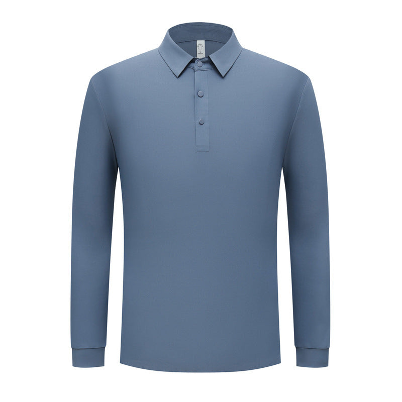 Herren Longsleeve Poloshirt Drune