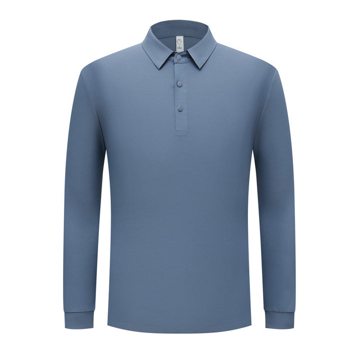 Herren Longsleeve Poloshirt Drune