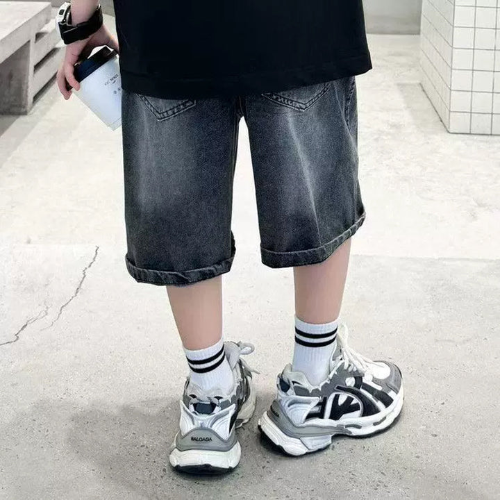 Unisex coole lässige Jeansshorts Drune