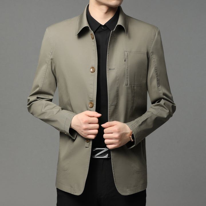 Herren elegante Funktionsjacke mit praktischen Taschen und modernem Schnitt Drune