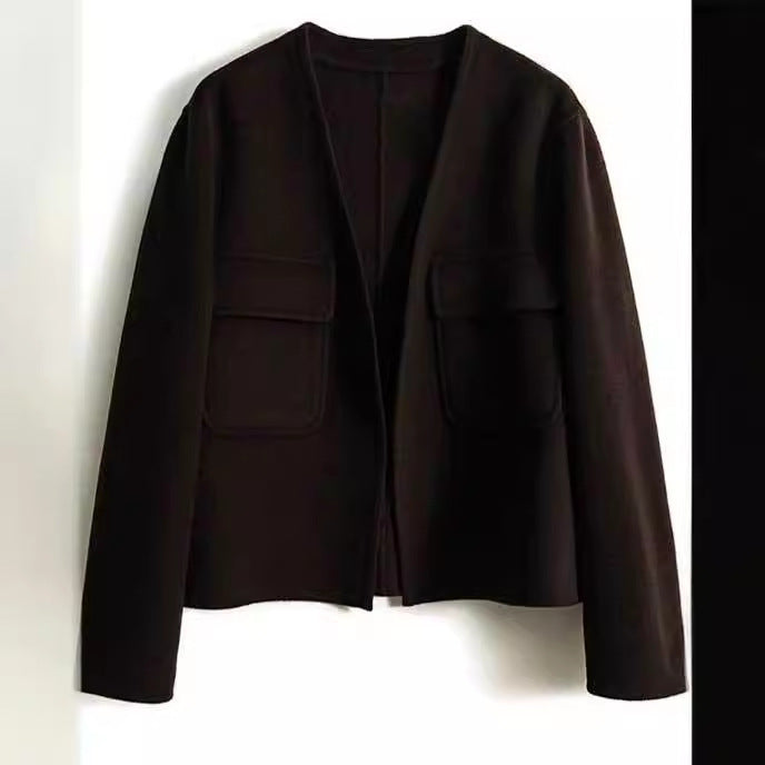 Damen Moderne Oversized-Jacke Drune