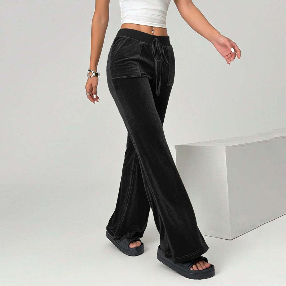 Damen Weiche Flared Pants Drune
