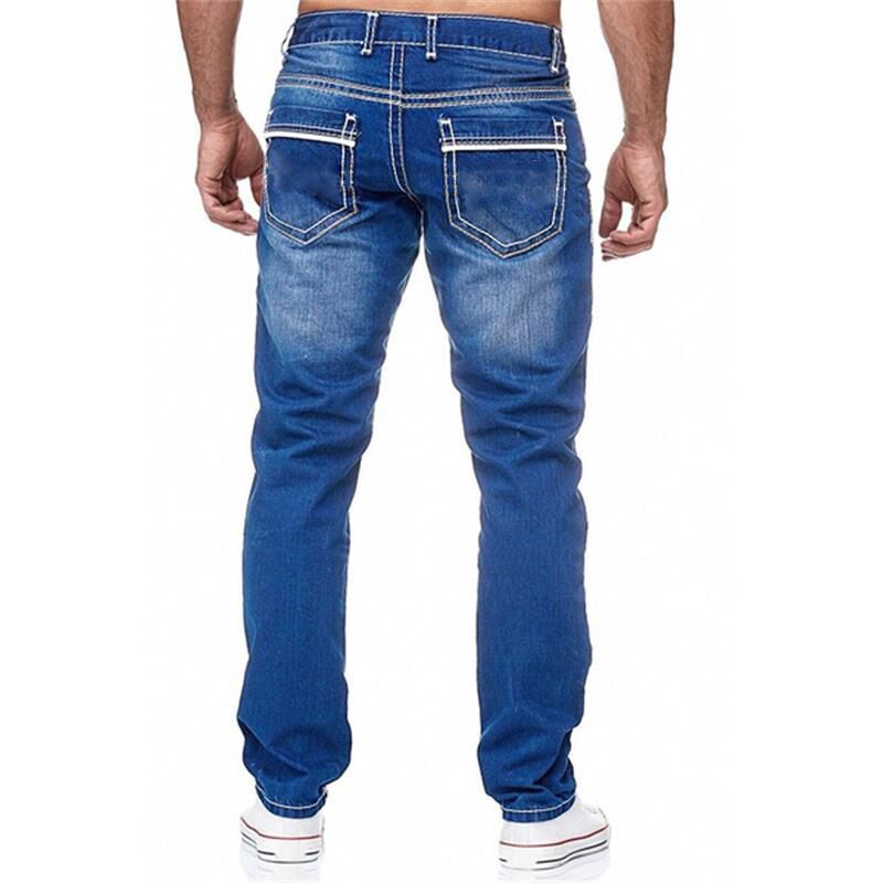 Herren Used-Style Jeans Drune