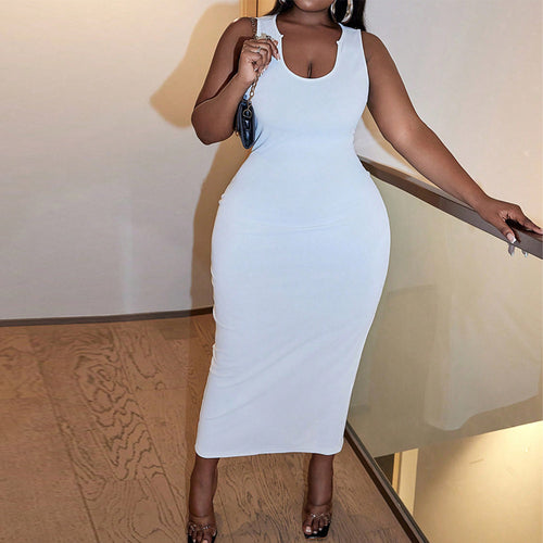 Damen Langarm Kleid mit figurbetontem Schnitt und hochwertiger Rippstruktur Drune
