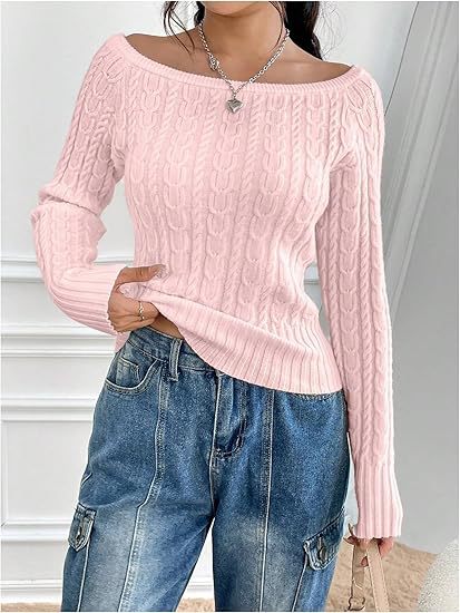 Damen Strickpullover Drune