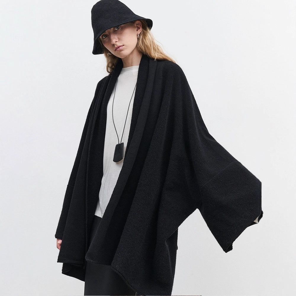 Damen eleganter strapazierfähiger Strickmantel Drune