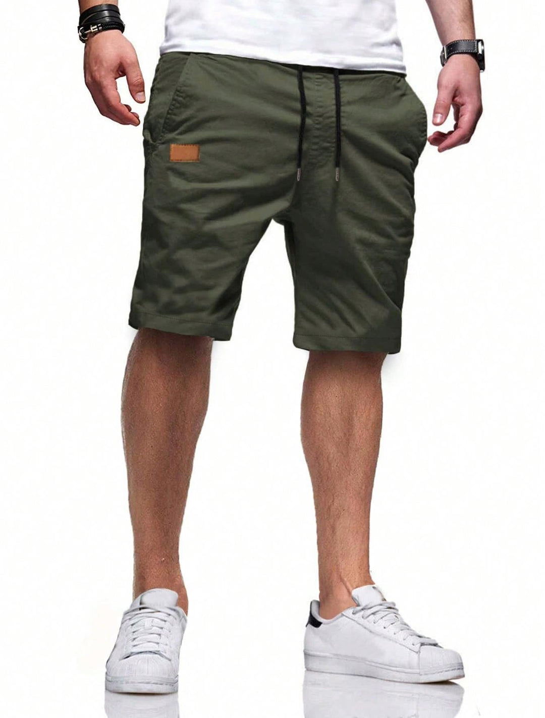 Herren bequeme Sport Shorts mit praktischen Taschen und elastischem Bund Drune
